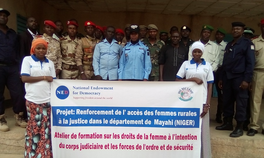 Renforcements des éléments des forces de l'ordre et de sécurité sur les droits de la femme