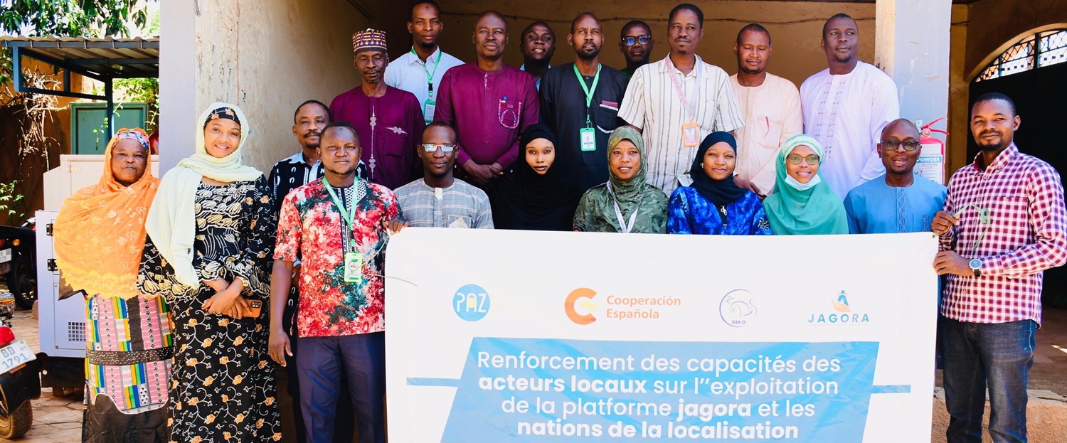 Renforcement des capacités des acteurs locaux sur l’exploitation de la plateforme Jagora et sur les notions de la localisation.